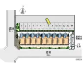 福山市大門町 月極駐車場
